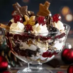 Black Forest Trifle for Christmas