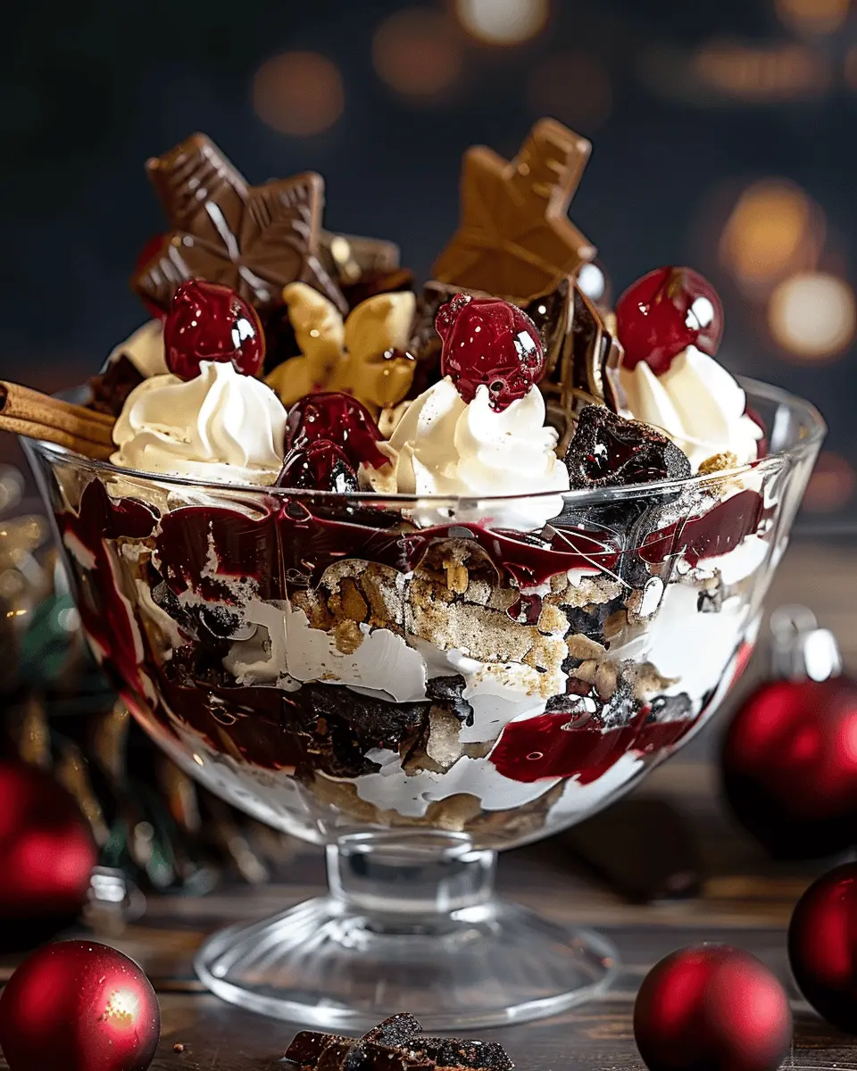 Black Forest Trifle for Christmas: An Indulgent Festive Delight