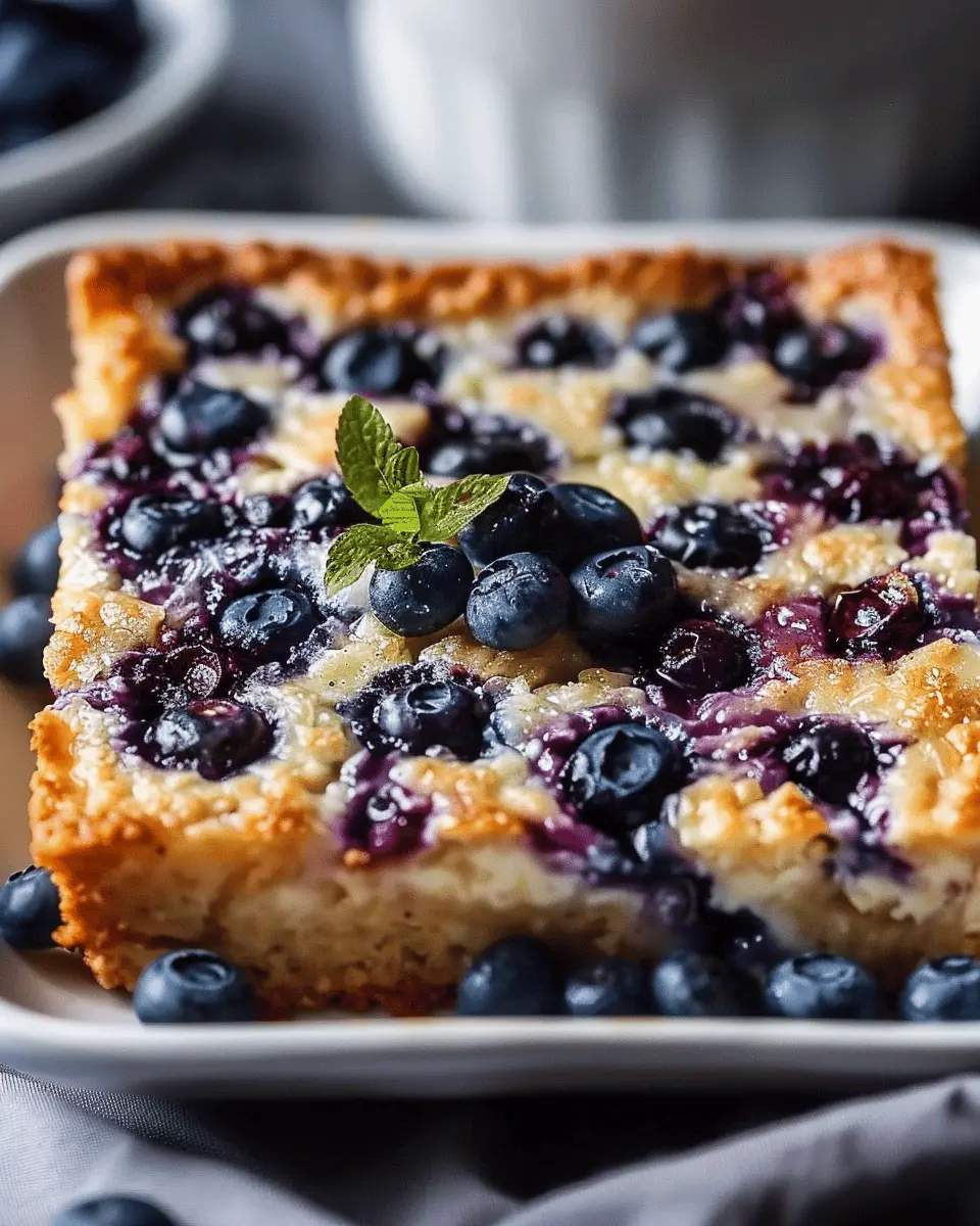 Blueberry Cottage Cheese Breakfast Bake: The Best Healthy Start
