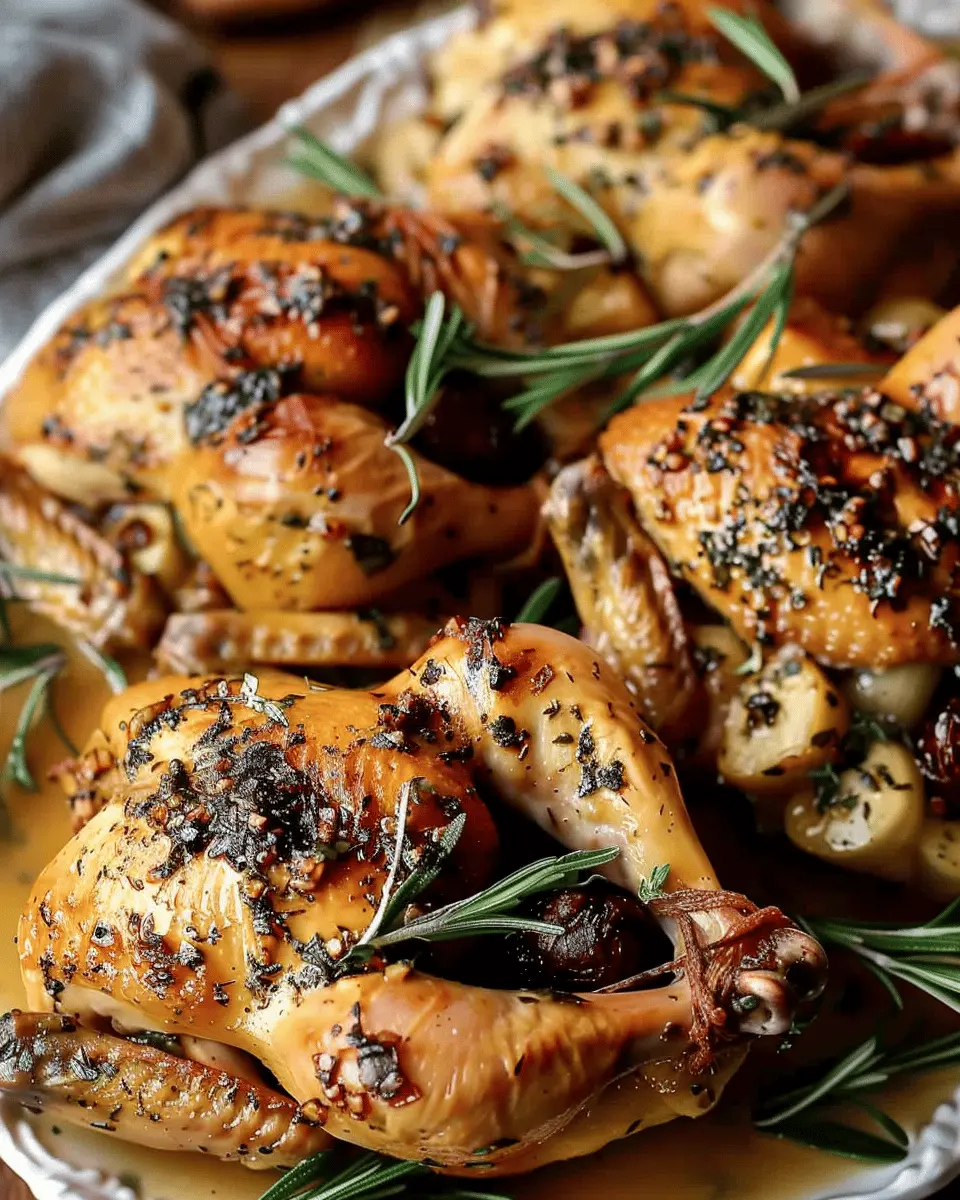 Roasted Cornish Game Hens: Juicy Flavors for Cozy Dinners