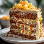 Pineapple Carrot Cream Cake