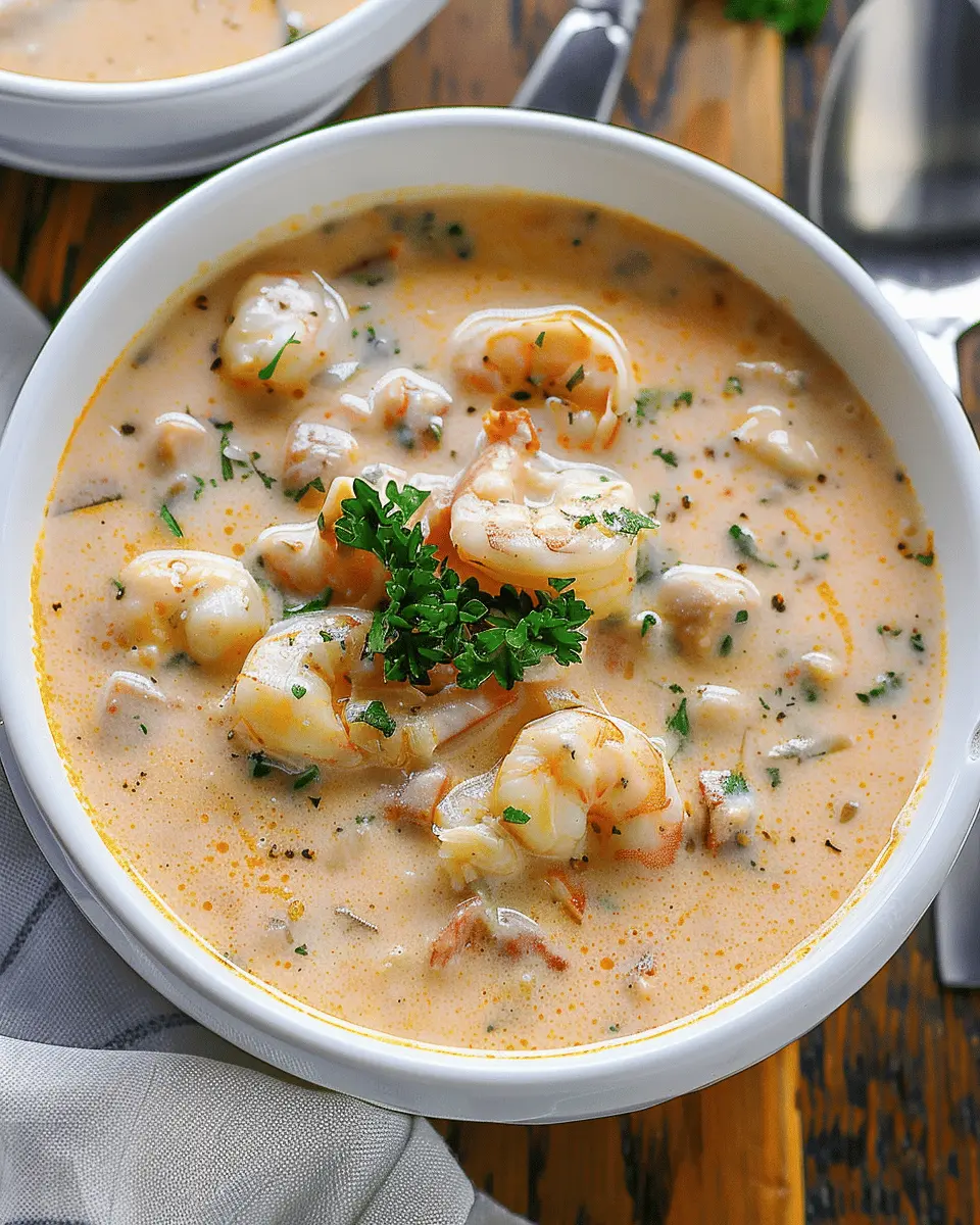 Crab and Shrimp Seafood Bisque: Easy Comfort for Seafood Lovers