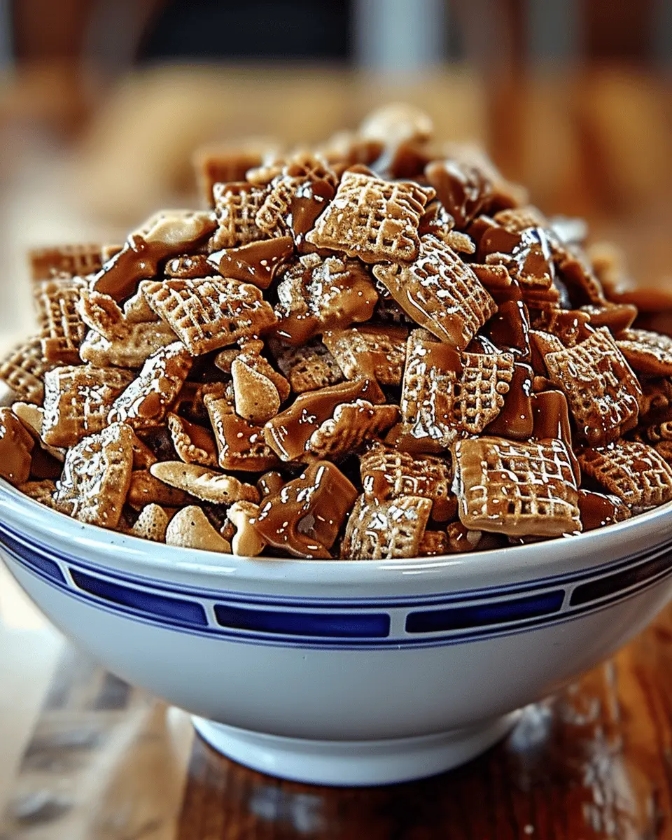 Toffee Chex Mix: Ultimate Indulgent Treat for Sweet Cravings