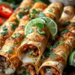 Hatch Chili Chicken Taquito Rolls