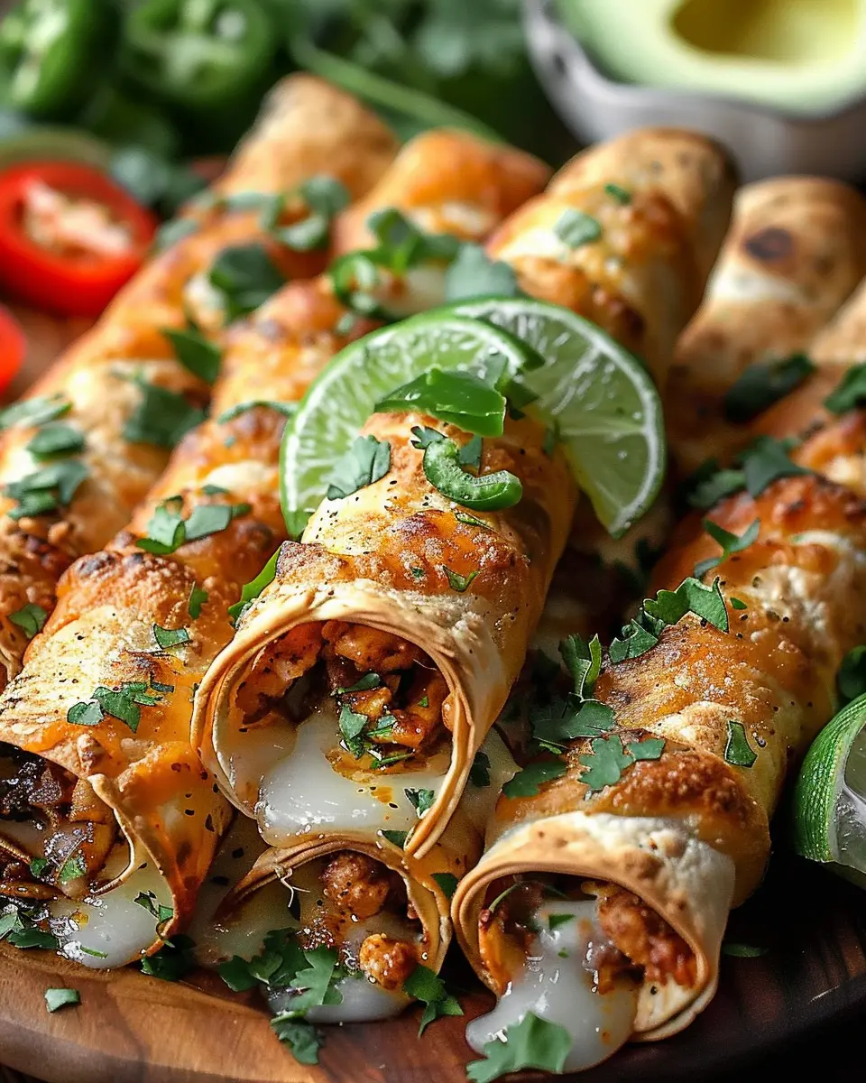 Hatch Chili Chicken Taquito Rolls: Easy and Flavorful Delight