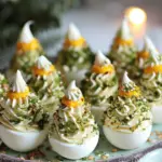 Deviled Egg Christmas Trees