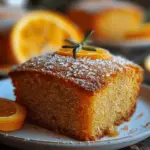 Orange Ginger Honey Cake
