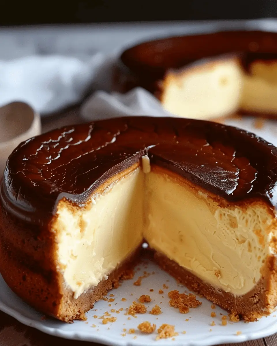 Indulgent Burnt Basque Cheesecake: A Sweet Escape at Home