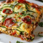 Zucchini Pizza Casserole