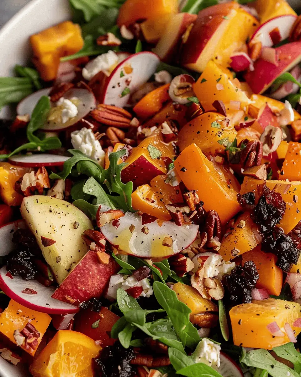Fall Harvest Salad with Turkey Bacon: A Hearty Seasonal Delight