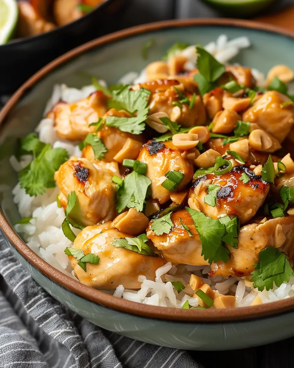 Thai Peanut Chicken: A Deliciously Easy Recipe for Home Cooks