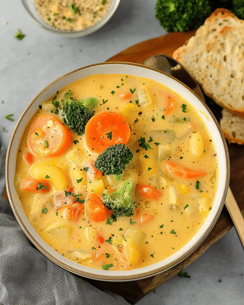 Creamy Vegetable Soup: The Best Cozy Recipe for Every Season