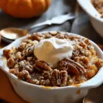 Pumpkin Pecan Cobbler