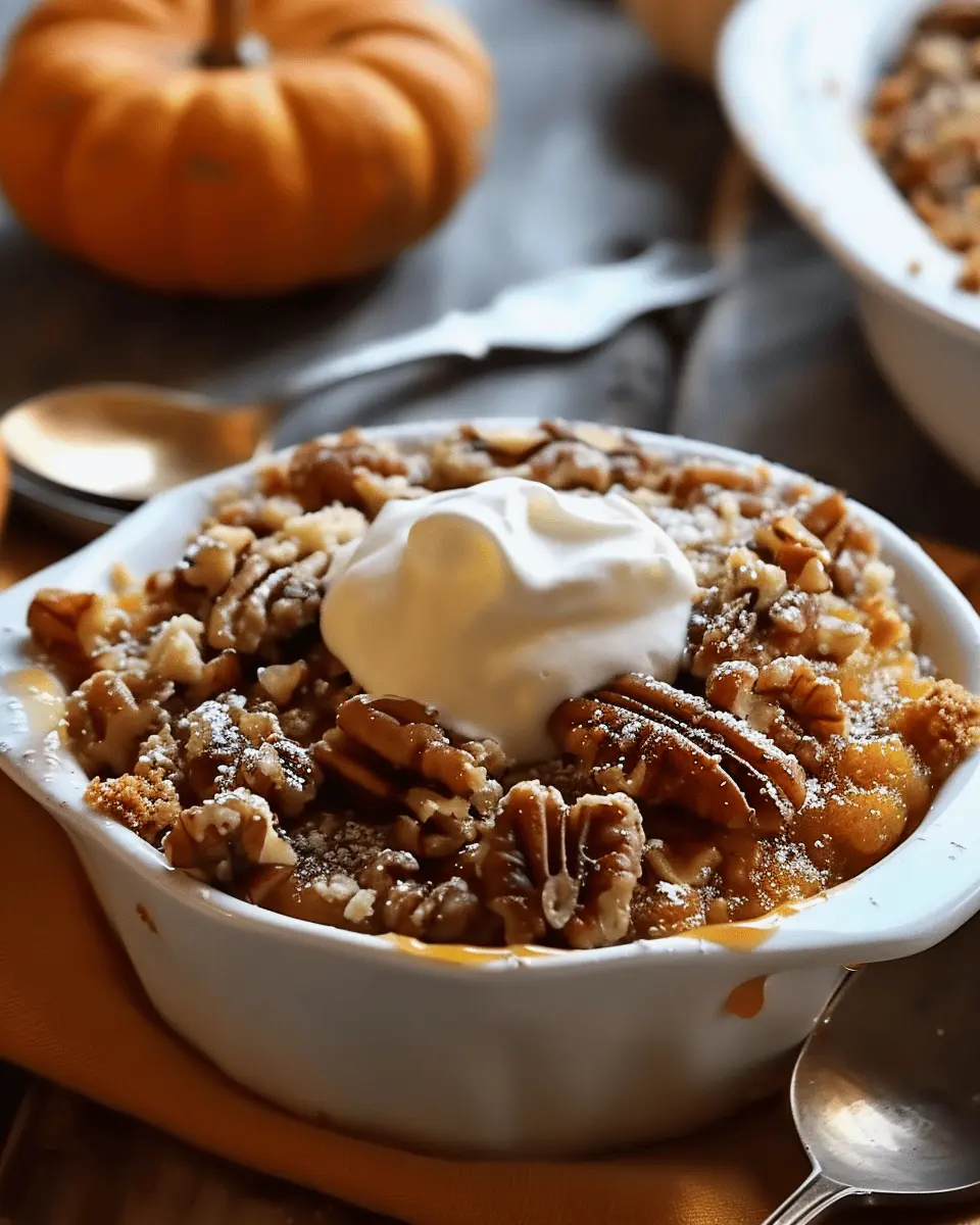 Pumpkin Pecan Cobbler: The Best Comfort Dessert Recipe