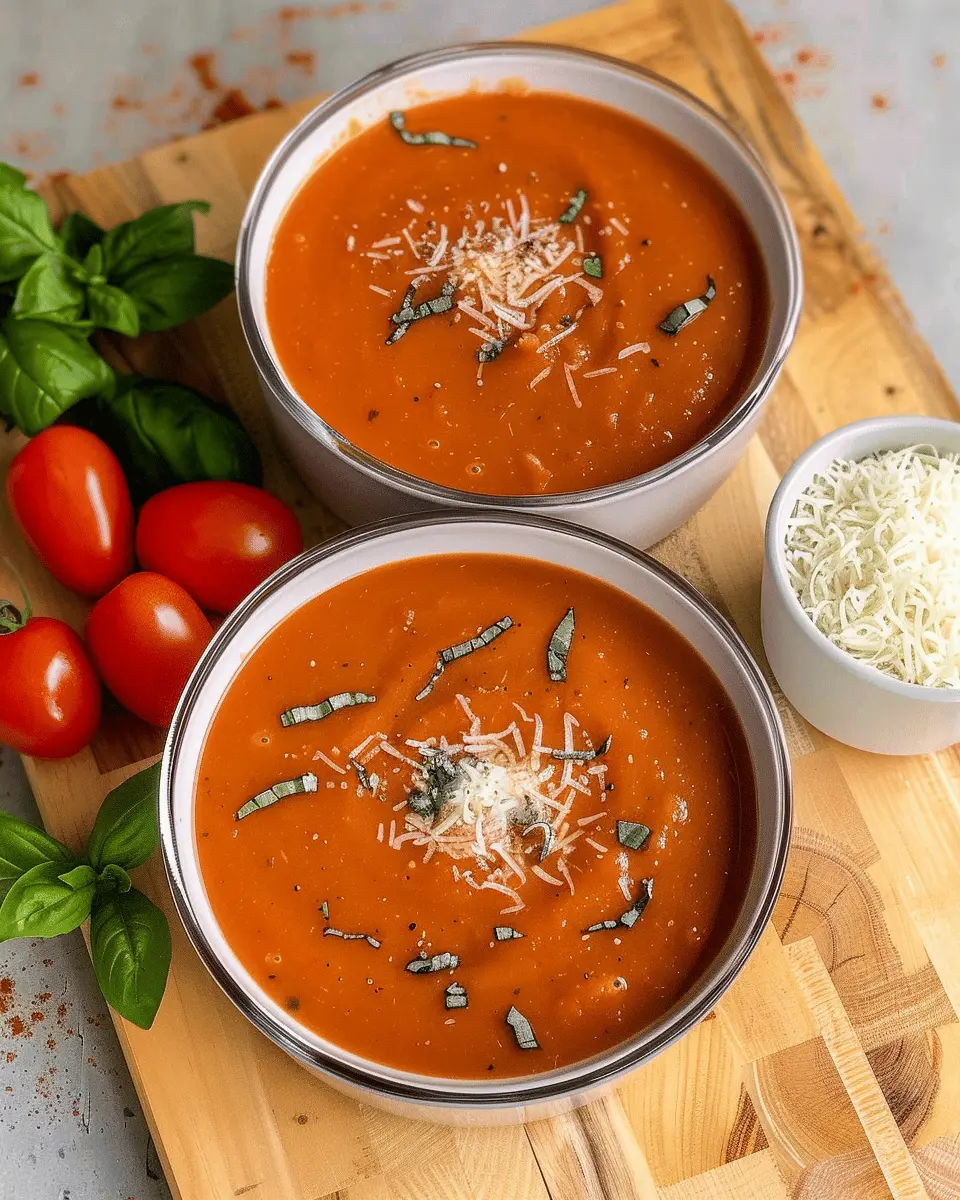 High Protein Tomato Soup with Turkey Bacon for Cozy Nights