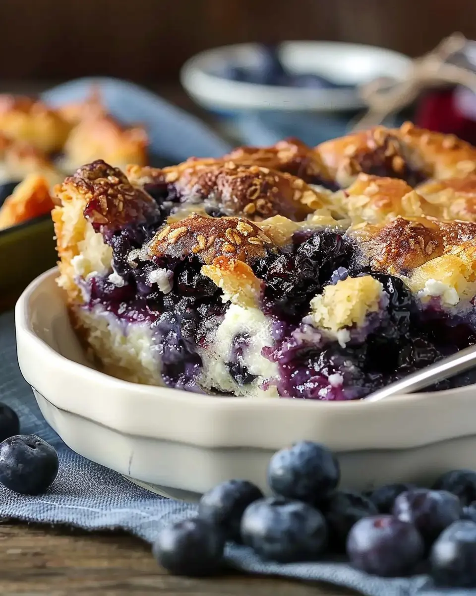 Blueberry Cottage Cheese Breakfast Bake: Easy, Guilt-Free Delight