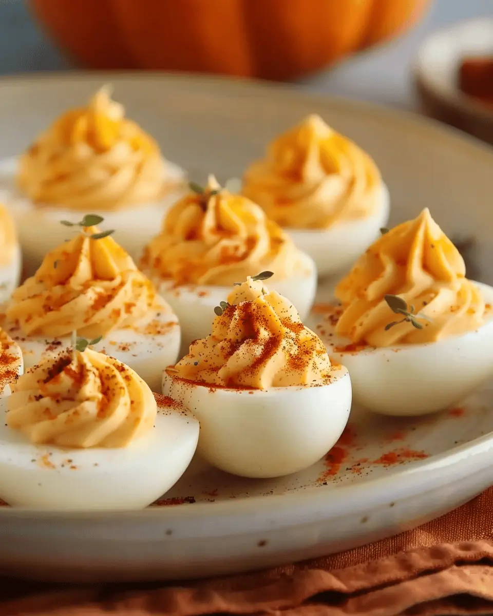 Pumpkin Patch Deviled Eggs: Best Recipe with Turkey Bacon Delight