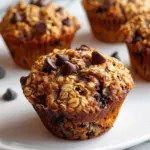 Fearless 3-Day Oatmeal Chocolate Chip Breakfast Muffins