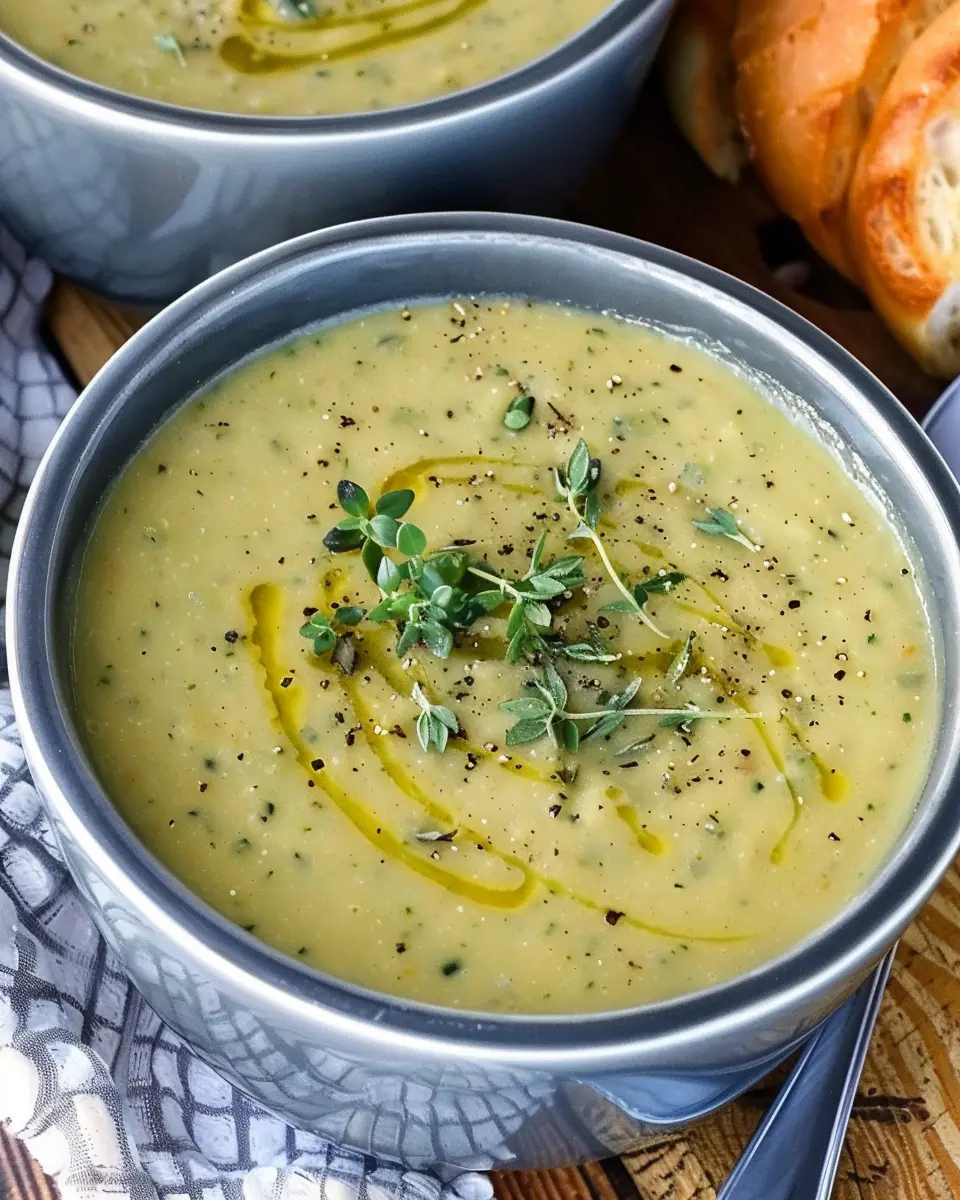 Creamy Zucchini Soup: A Cozy, Easy Recipe You’ll Love