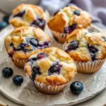 Cottage Cheese Blueberry Muffins (High Protein)