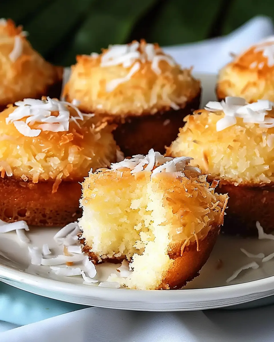 Heavenly Portuguese Coconut Cakes: A Tropical Indulgence at Home