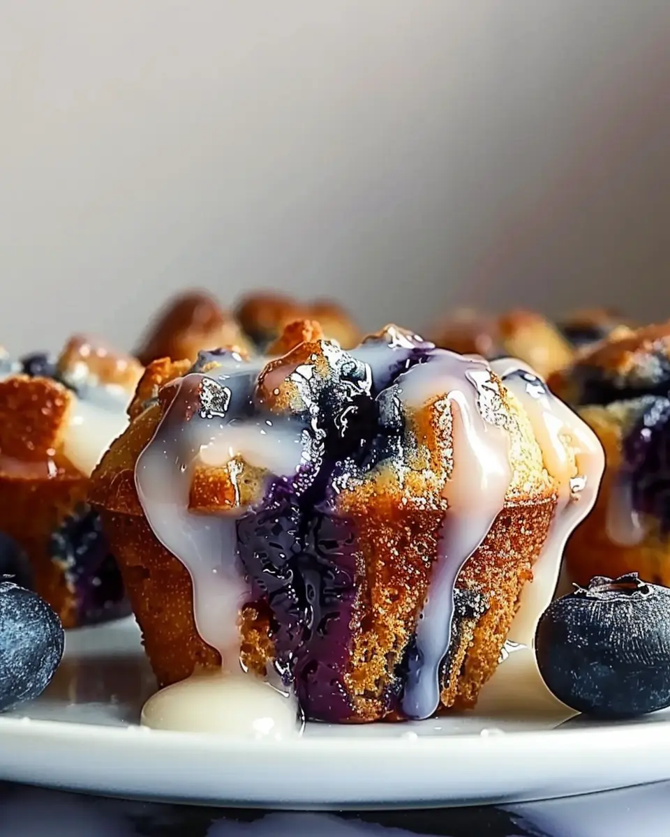 Glazed Blueberry Muffins: The Best Homemade Treat for Any Day