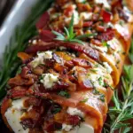 Million Dollar Bacon Goat Cheese Appetizer Log