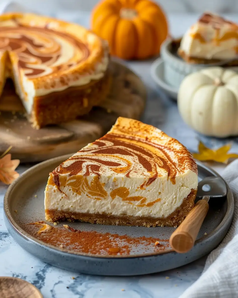 Pumpkin Swirl Cheesecake Recipe: Indulge in a Fall Delight