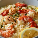 Lemon Butter Lobster Risotto