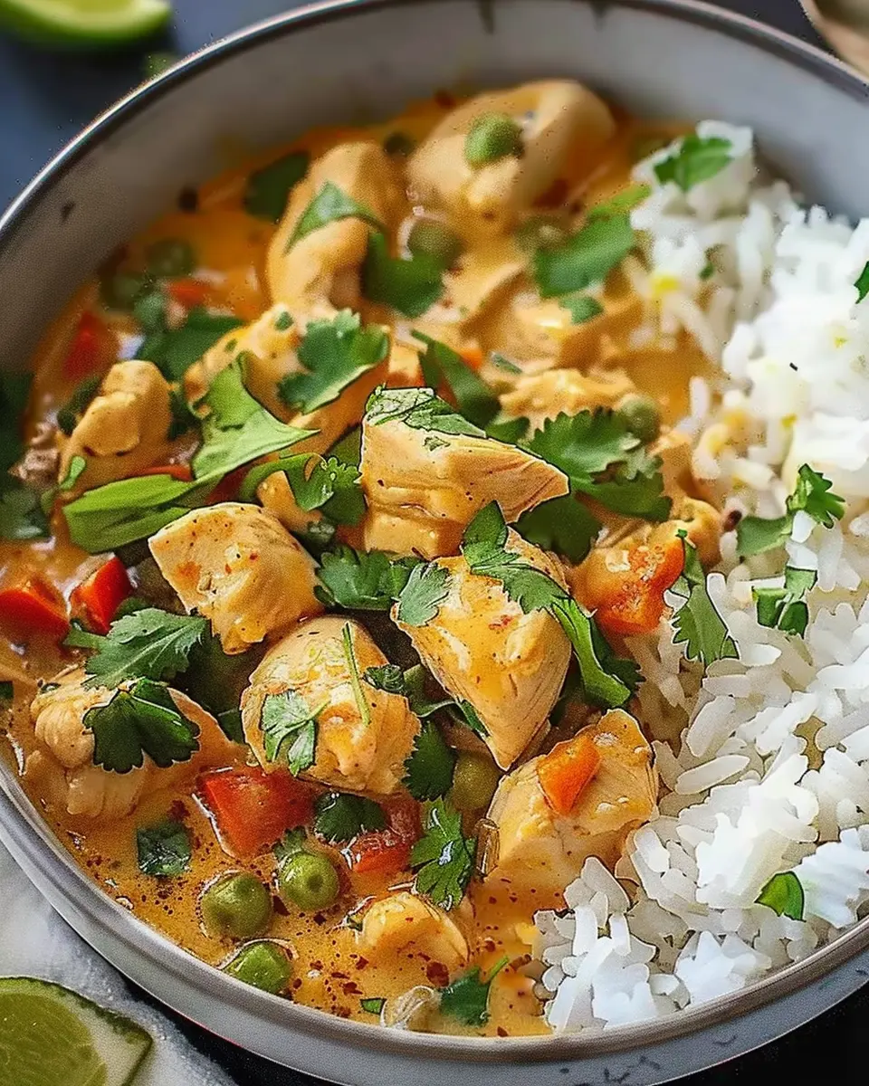 Coconut Chicken and Rice: A Juicy Twist on Comfort Food