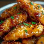 Air Fryer Honey Butter Garlic Chicken Tenders