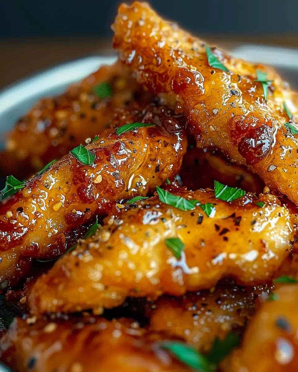 Air Fryer Honey Butter Garlic Chicken Tenders You’ll Love