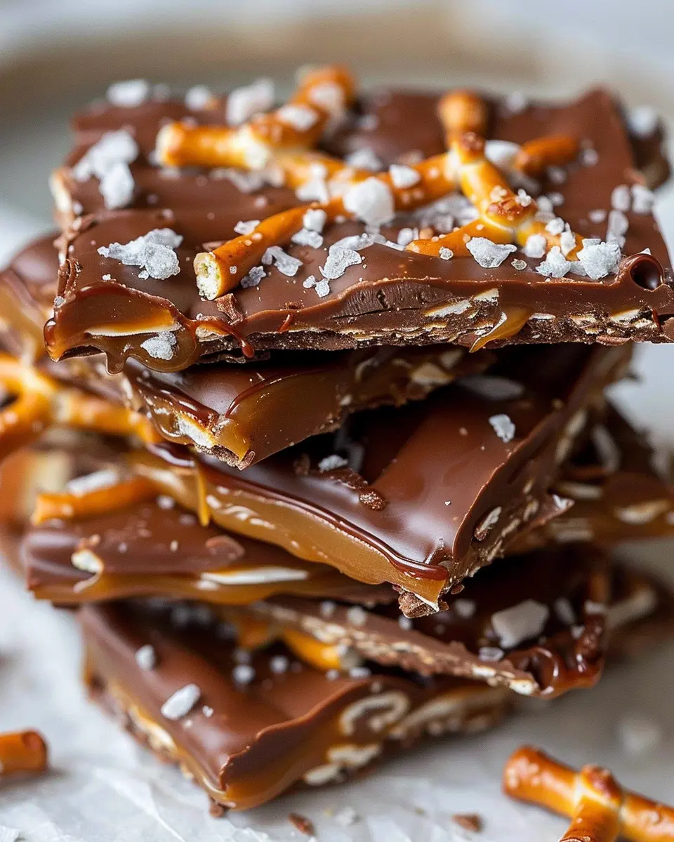 Salted Caramel Pretzel Bark: The Best Indulgent Treat Ever