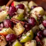 Cinnamon Apple Grape Salad