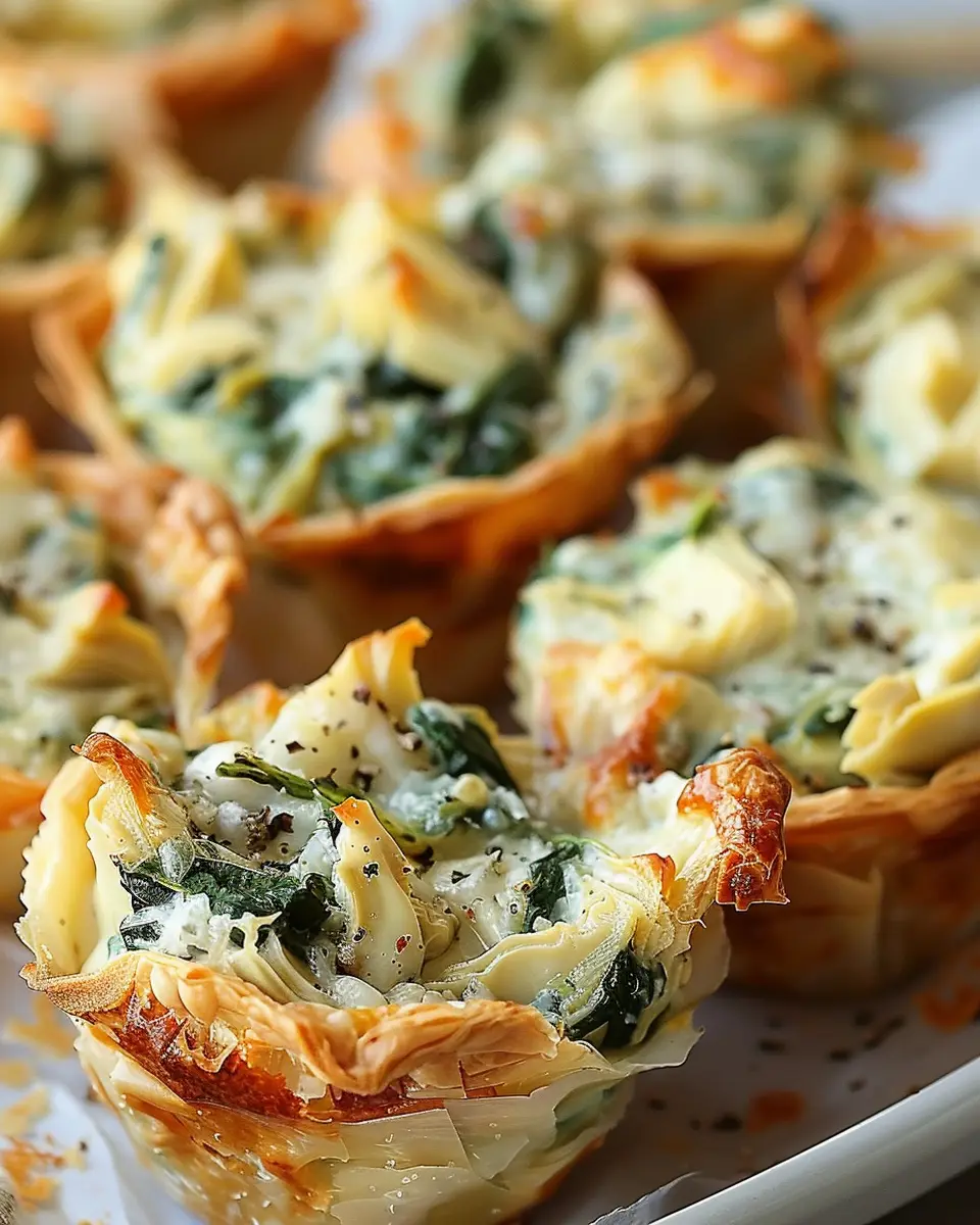 Spinach and Artichoke Dip Cups: Easy, Indulgent Treats for All