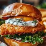 Crispy Fried Cod Sandwich