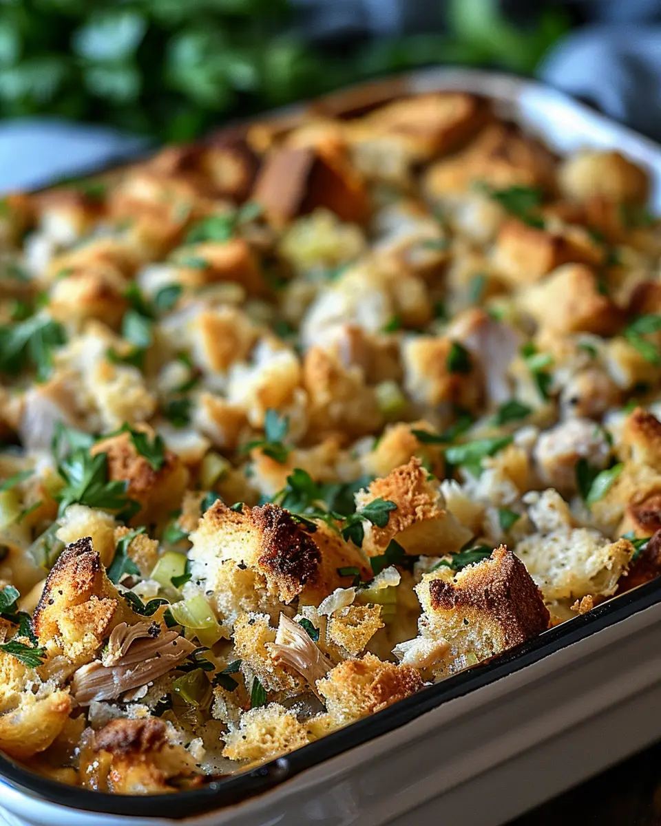 Dolly’s Chicken and Stuffing Casserole: Easy Comfort Food Delight
