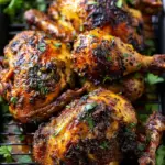 Spicy Jamaican Jerk Cornish Hens