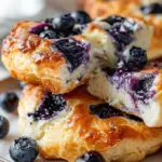 Cottage Cheese Blueberry Cloud Bread