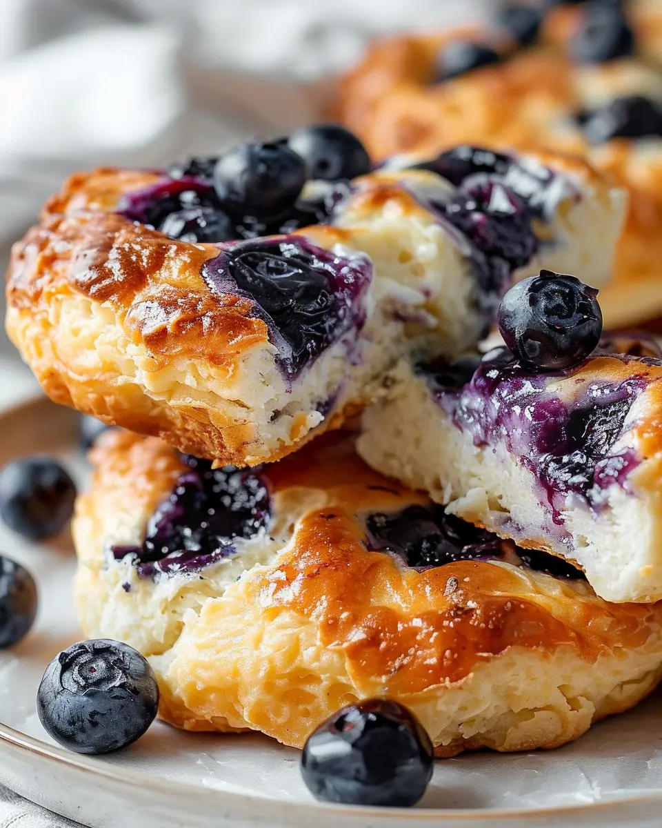 Cottage Cheese Blueberry Cloud Bread: Easy, Fluffy Delight for All