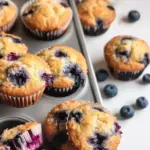 Homemade Blueberry Protein Muffins