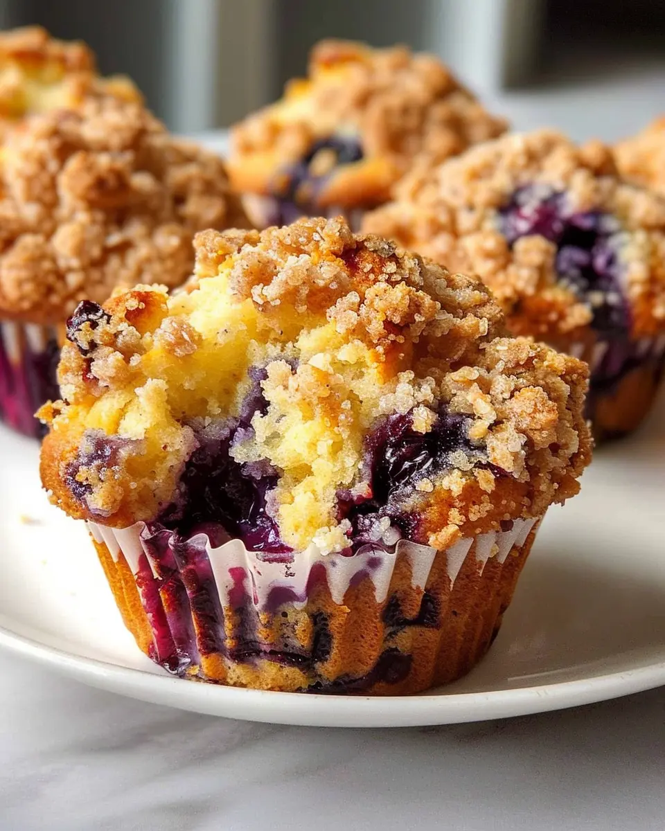 Amazing Blueberry Streusel Muffins to Brighten Your Morning