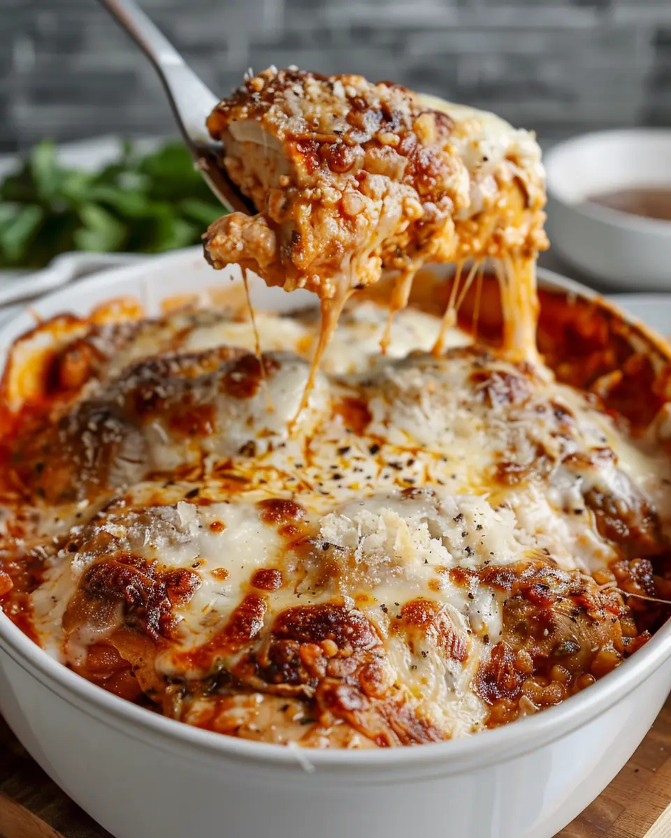 Super Yummy Cottage Cheese Chicken Parm Bowl for Healthy Indulgence