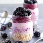 Blackberry Overnight Oats