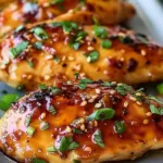 Honey Garlic Chicken Breasts