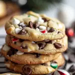 Winter Wonderland Chocolate Chip Christmas Cookies