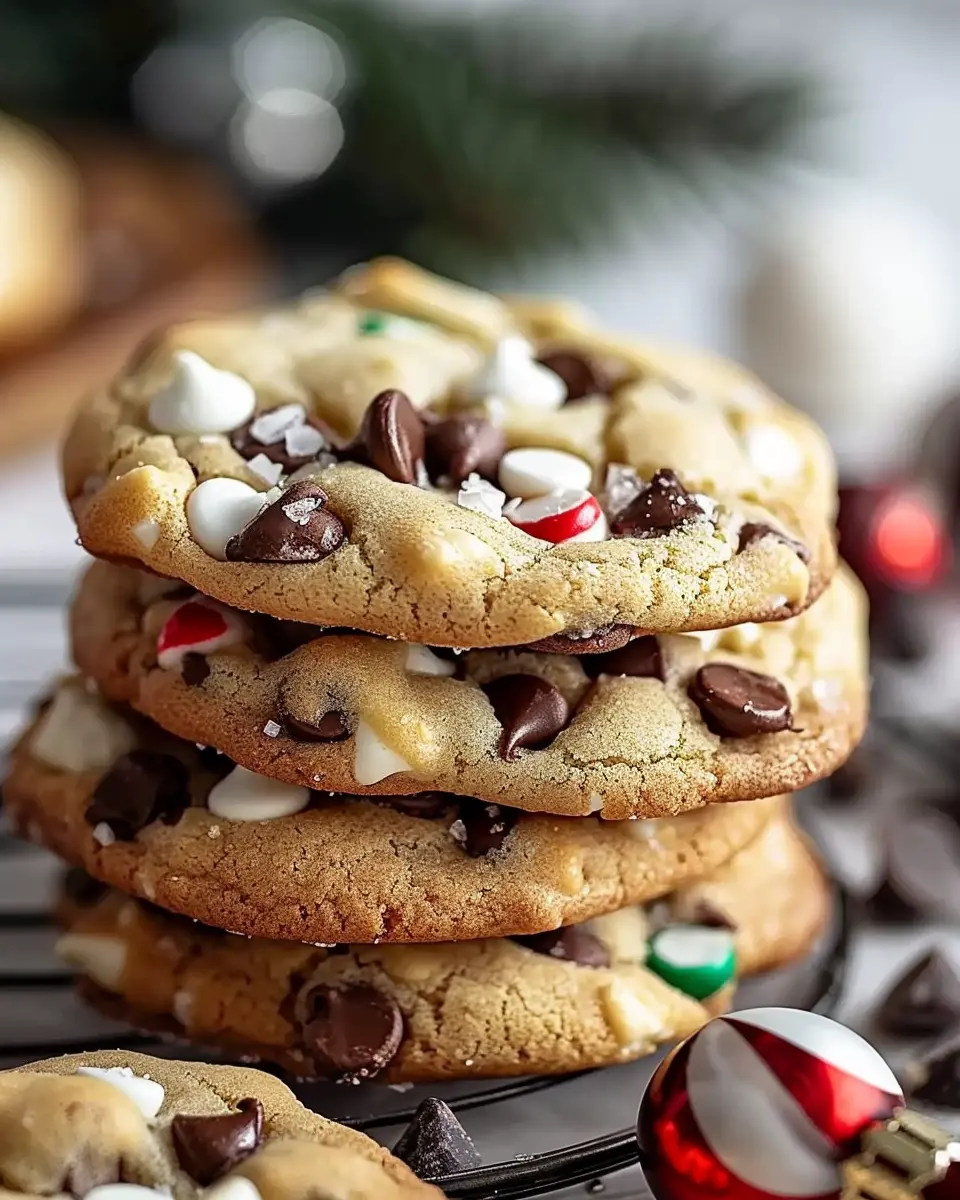 Winter Wonderland Chocolate Chip Christmas Cookies Delightfully Easy