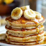 Fluffy Easy Banana Pancakes