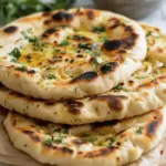 Cottage Cheese Garlic Naan