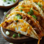 Loaded Cheesy Pocket Tacos